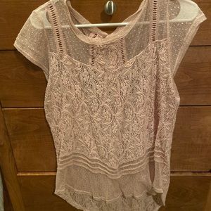 Maurices lace shirt
